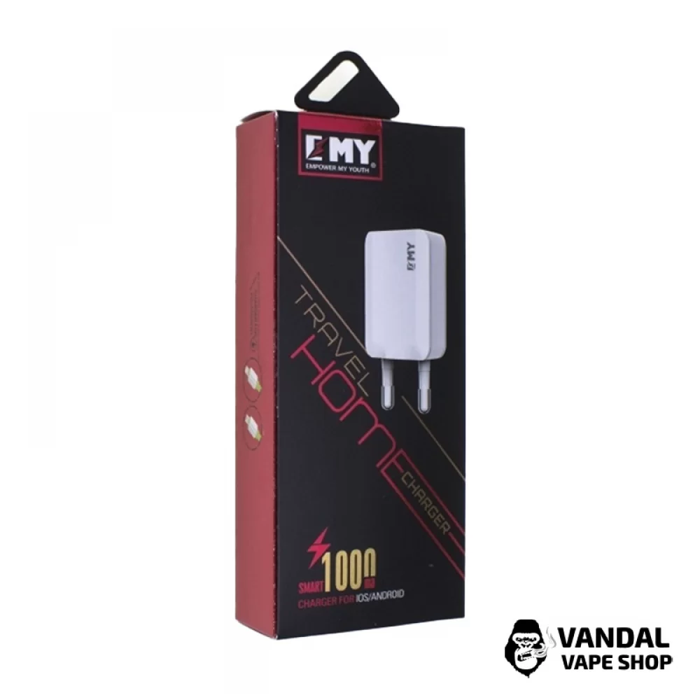 Зарядний пристрій -  EMY MY-223 (5v|1A|1USB)